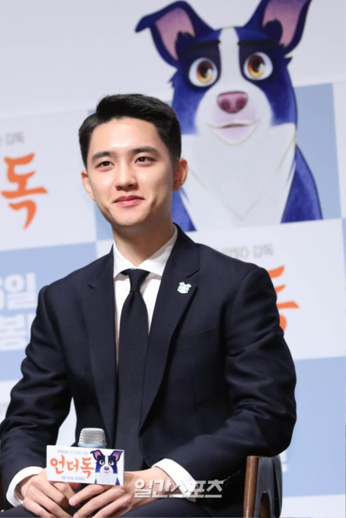 D.O. (EXO) bỗng đẹp đôi bên 'lọ lem' Park So Dam tại họp báo phim 'The Underdog' Ảnh 6