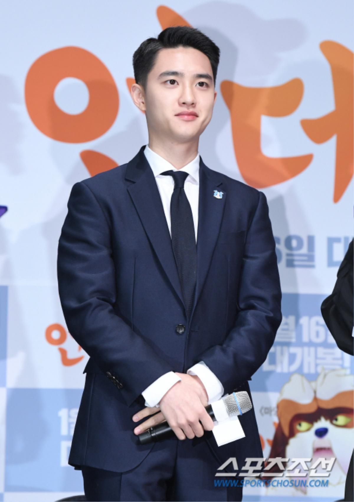 D.O. (EXO) bỗng đẹp đôi bên 'lọ lem' Park So Dam tại họp báo phim 'The Underdog' Ảnh 5