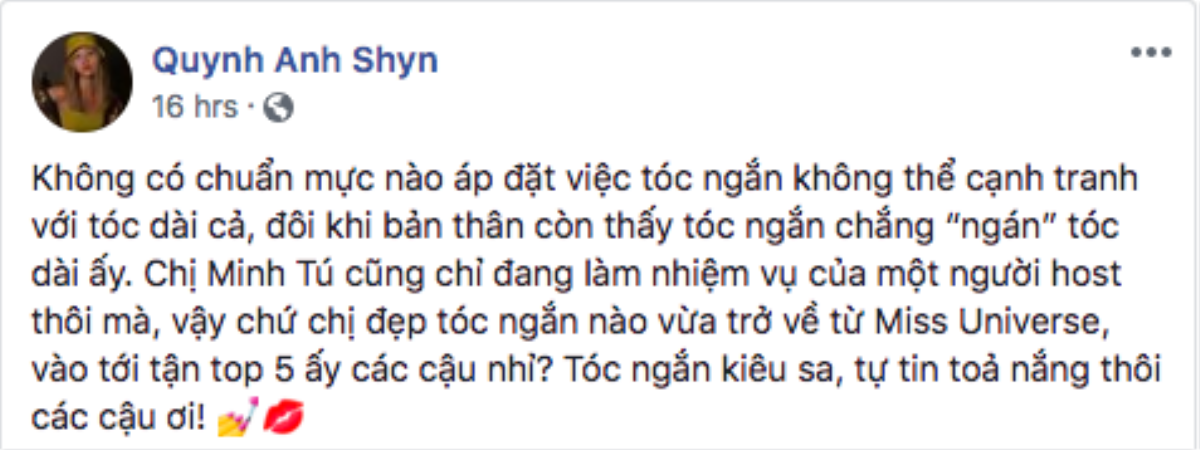 Khi Minh Tú bị 'cả thế giới' quay lưng, dàn đàn em quyền lực đã làm gì? Ảnh 6