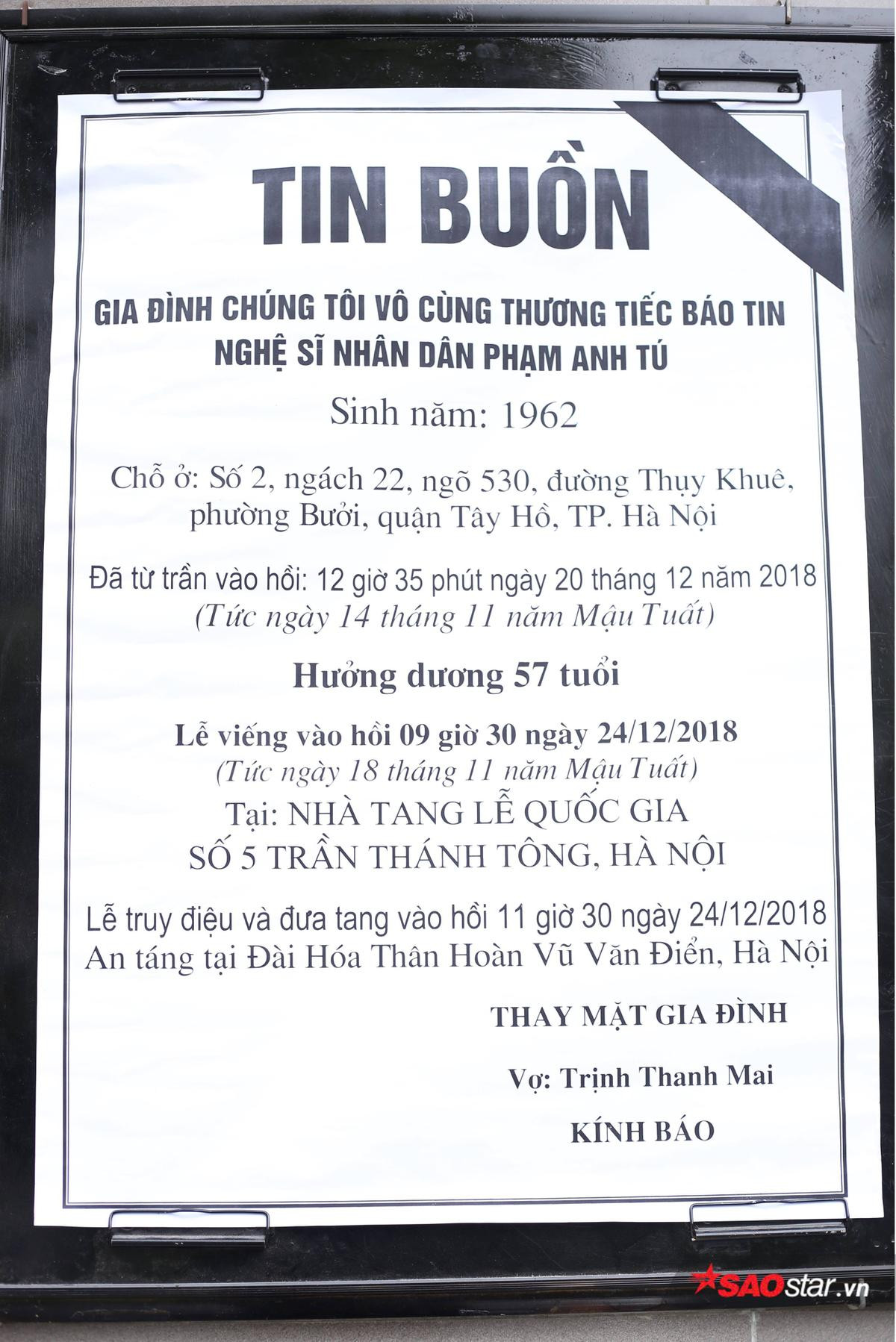 Xuân Bắc dẫn đầu đoàn nghệ sĩ đến viếng và tiễn đưa NSND Anh Tú về nơi an nghỉ Ảnh 1