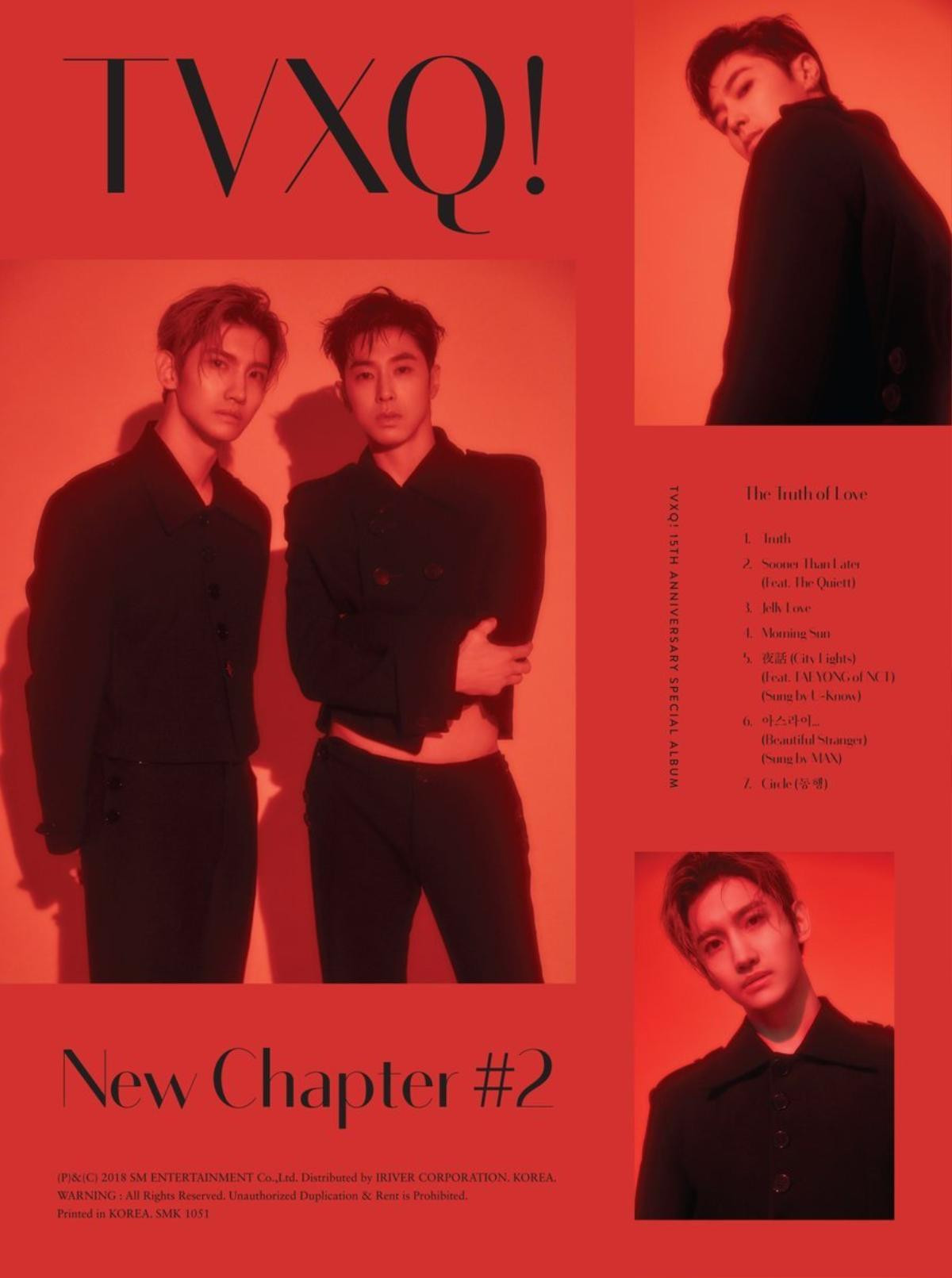 TVXQ 'đỏ rực' ngày trở lại với teaser mới toanh, hé lộ 7 ca khúc trong album 'The Truth Of Love' Ảnh 3