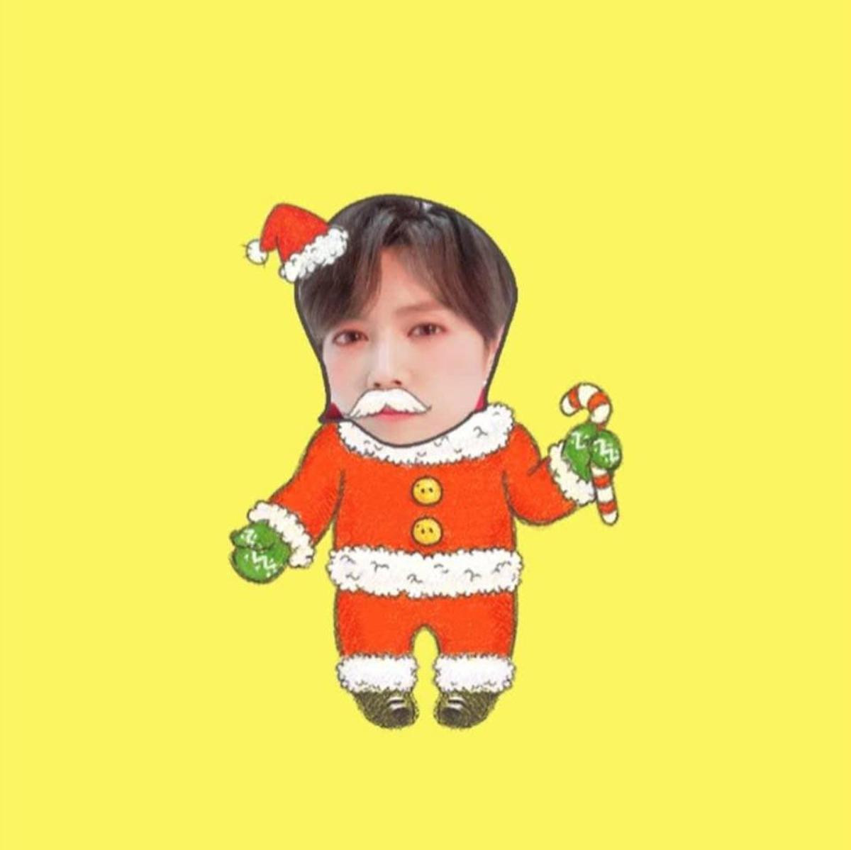 Muôn vàn kiểu Merry Christmas 'muối mặn' của idol xứ Hàn Ảnh 3