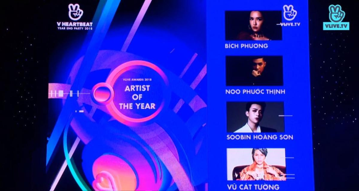 Không ai khác, Noo Phước Thịnh - Bích Phương chính là nghệ sĩ xuất sắc nhất VLIVE Award 2018 Ảnh 9