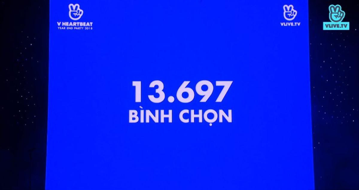 Không ai khác, Noo Phước Thịnh - Bích Phương chính là nghệ sĩ xuất sắc nhất VLIVE Award 2018 Ảnh 10