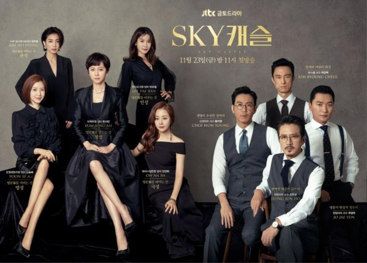 ‘Sky Castle’ trở thành drama có rating cao nhất lịch sử jTBC - Rating ‘Memories of the Alhambra’ giảm Ảnh 1