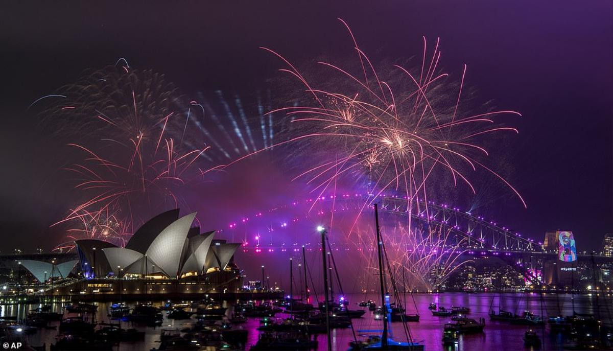 Mãn nhãn trước màn bắn pháo hoa kỷ lục tại thành phố cảng Sydney Ảnh 2