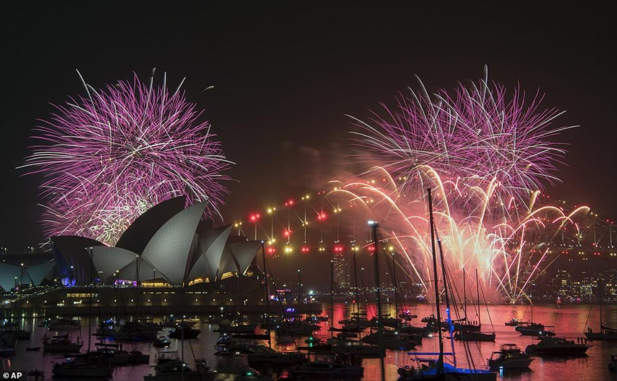 Mãn nhãn trước màn bắn pháo hoa kỷ lục tại thành phố cảng Sydney Ảnh 4