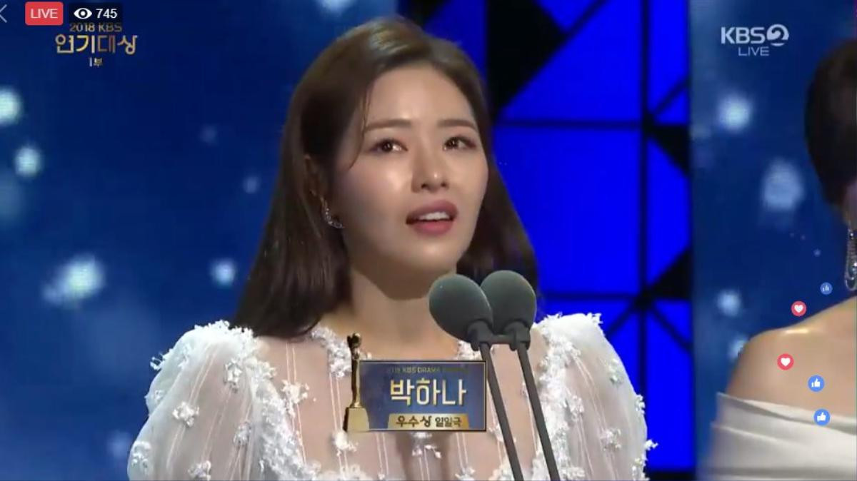 Kết quả 'KBS Drama Awards 2018': Tận 7 giải cặp đôi được yêu thích, 'My Only One' và 'Marry Me Now' ôm trọn cúp Ảnh 17