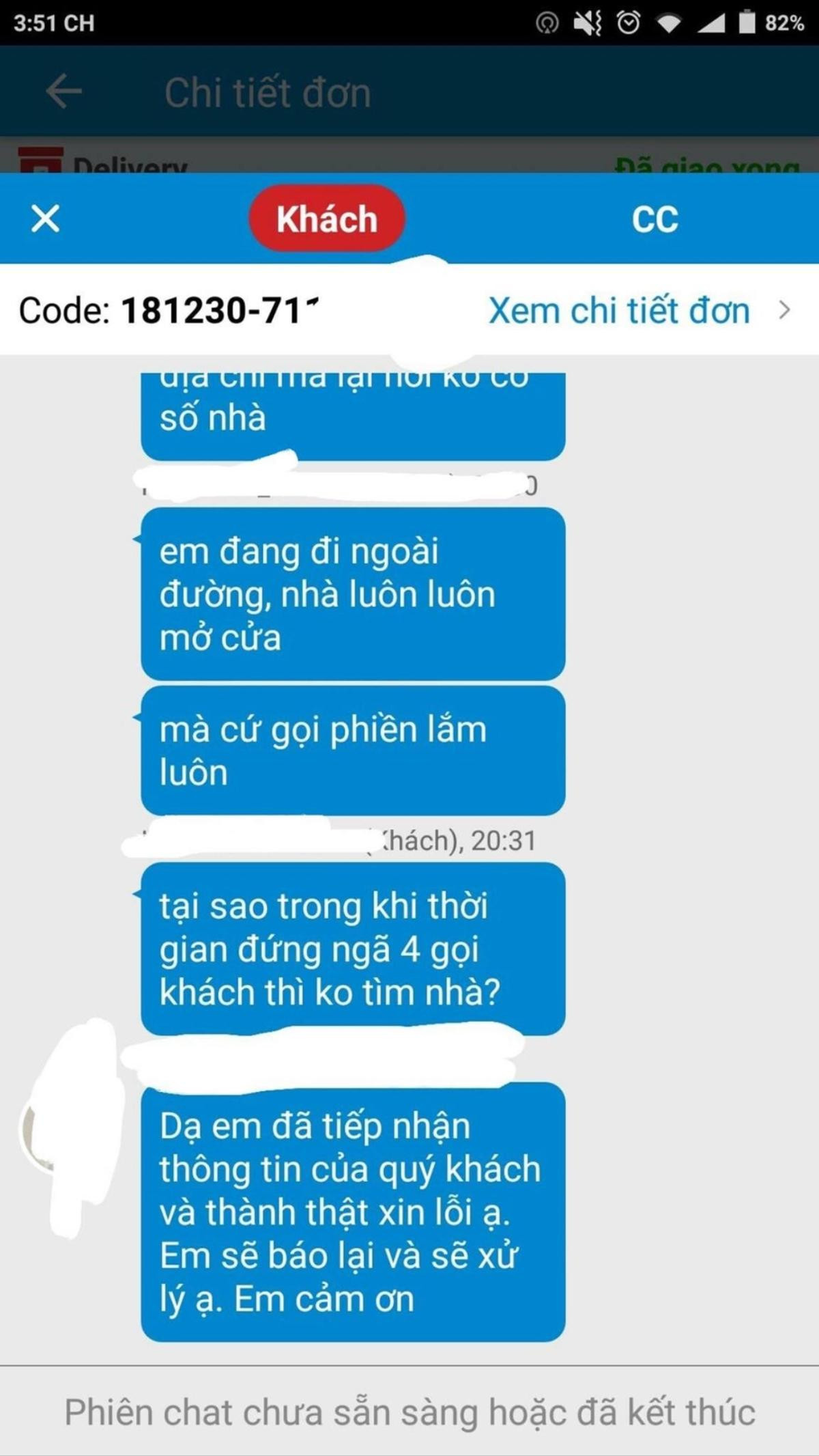 Chê shipper làm việc không đến nơi đến chốn, cô gái không ngờ bị cộng đồng mạng phản ứng gay gắt Ảnh 4