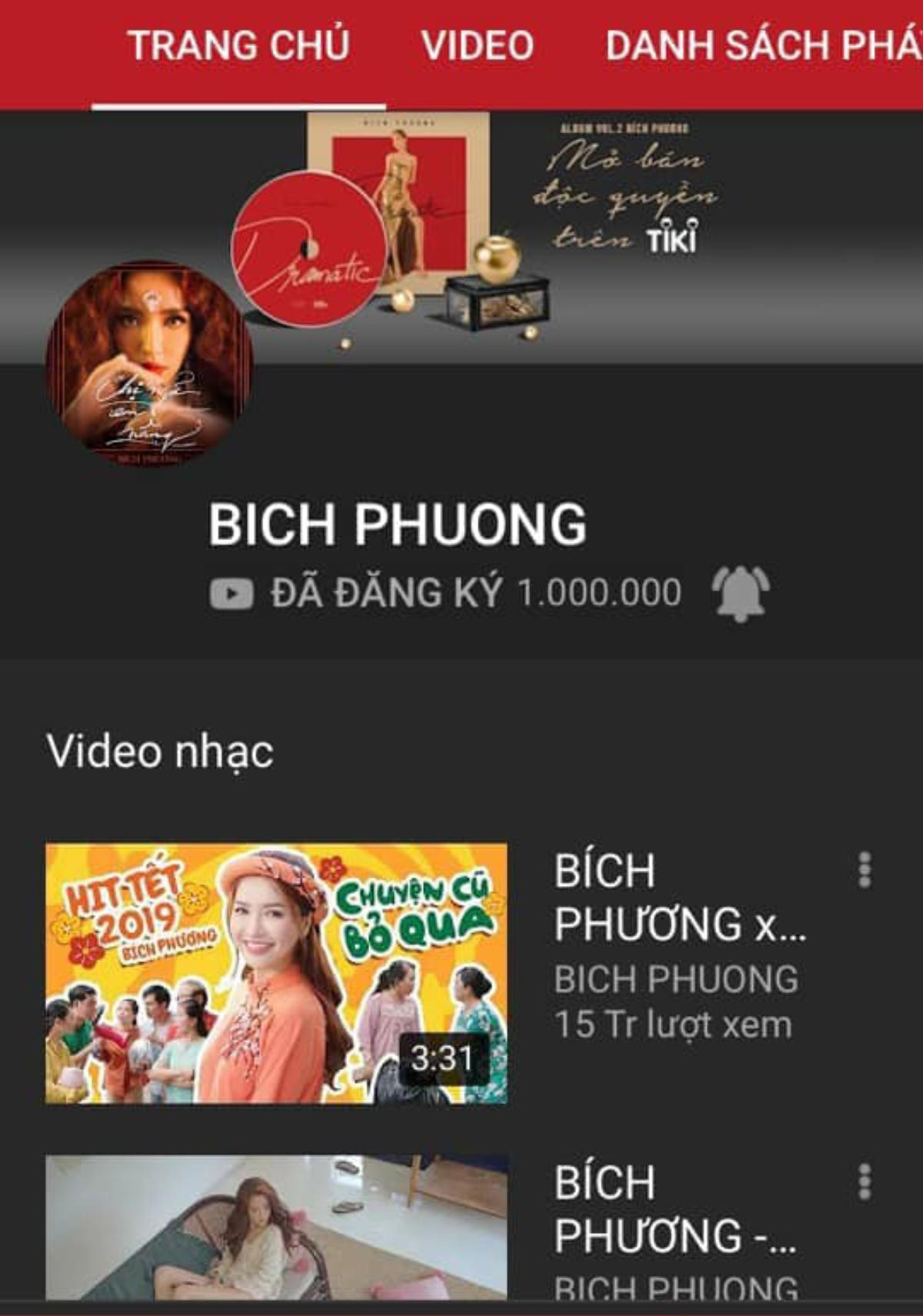 Bích Phương nói gì với 'tin vui' đầu năm: Kênh YouTube đạt 1 triệu subscribes Ảnh 2