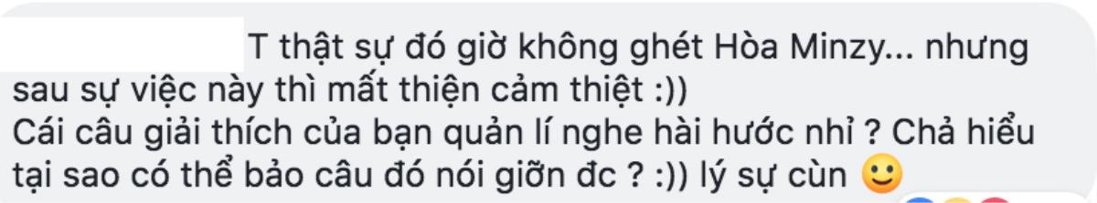 Không xin lỗi 'như lời đồn', Hòa Minzy 'ủy quyền' lên tiếng: Câu nói 'đừng dạy bảo chị phải làm gì' chỉ là… đùa giỡn Ảnh 4