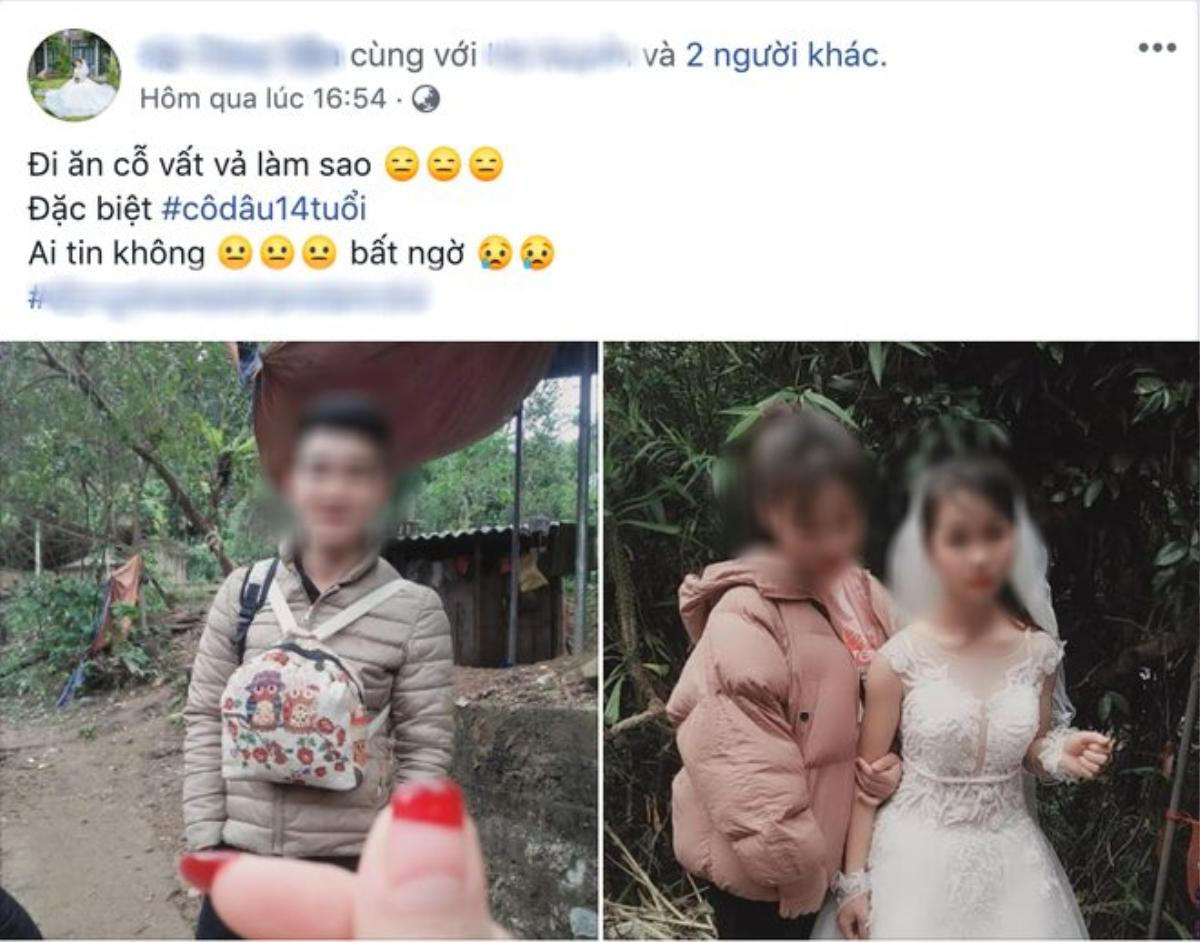 Thông tin bất ngờ vụ cô dâu 14 tuổi có gương mặt trẻ con ở Sơn La Ảnh 1