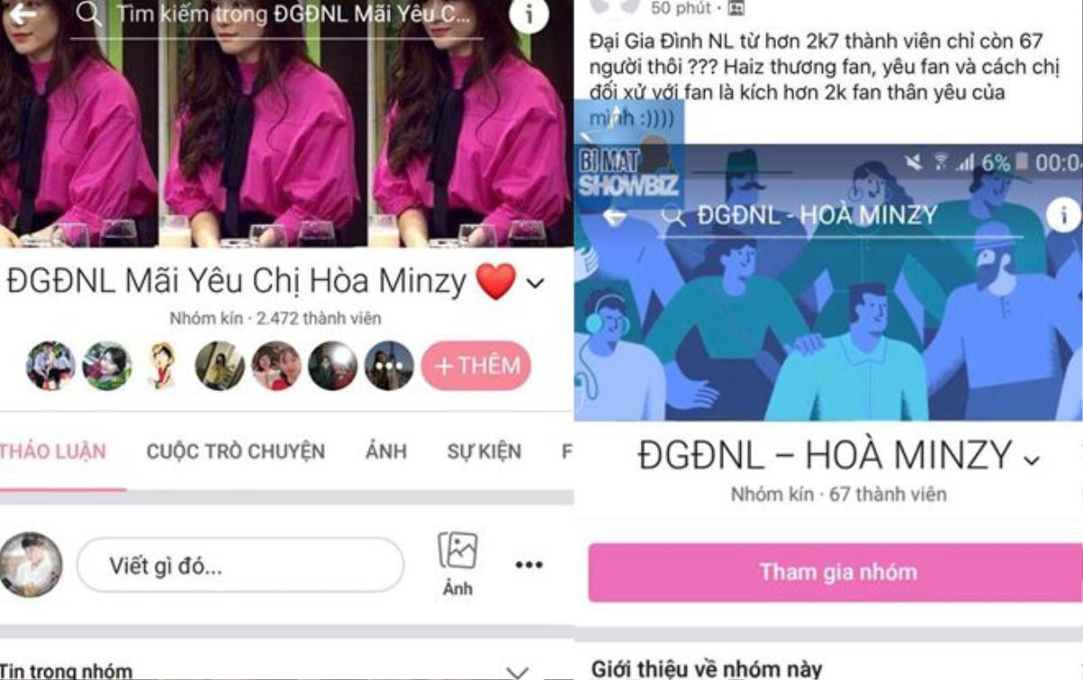 Thực hư câu chuyện group fanclub của Hòa Minzy  bị 'kick out' gần 2.000 fan Ảnh 3