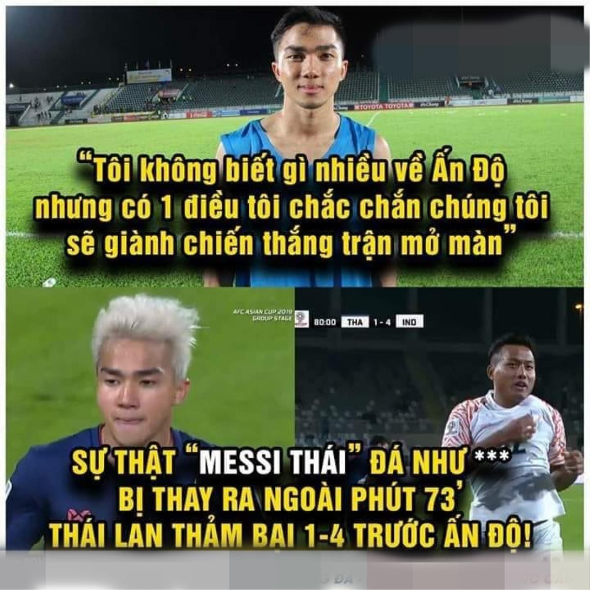 Coi thường Ấn Độ, 'Messi Thái' trở thành trò cười Ảnh 1