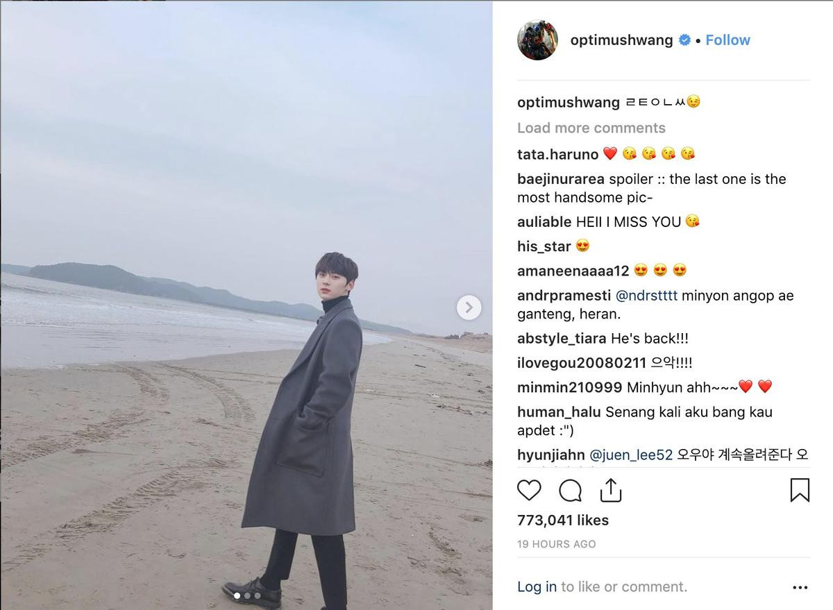 Hwang Minhyun (Wanna One) chính thức tái xuất Instagram sau thời gian dài im ắng Ảnh 2