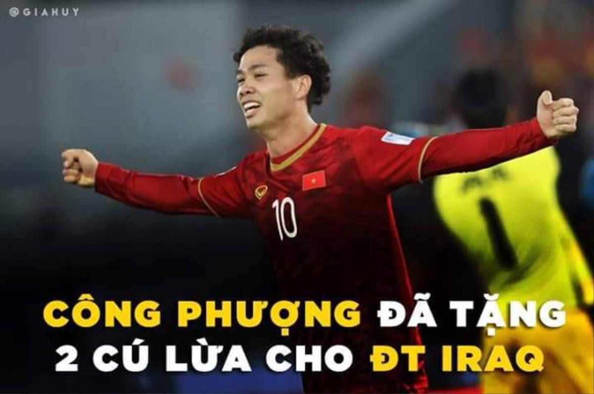 Loạt ảnh chế 'hoạ mi' Công Phượng liên tục hót trong trận gặp Iraq Ảnh 1