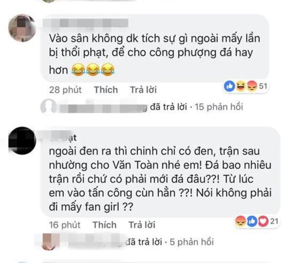 Tức giận vì thua đáng tiếc trước Iraq, CĐV quá khích kéo nhau vào 'tấn công' facebook Đức Chinh và Văn Lâm Ảnh 2