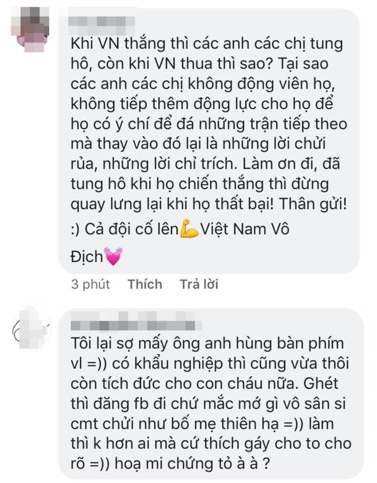 Tức giận vì thua đáng tiếc trước Iraq, CĐV quá khích kéo nhau vào 'tấn công' facebook Đức Chinh và Văn Lâm Ảnh 7