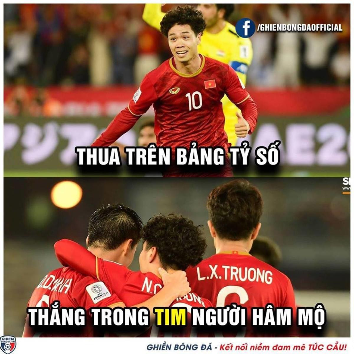 Dù thua Iraq 2-3 nhưng CĐM vẫn nhiệt tình chế ảnh cổ vũ ĐT Việt Nam: Xem xong cười không ngậm nổi miệng Ảnh 1