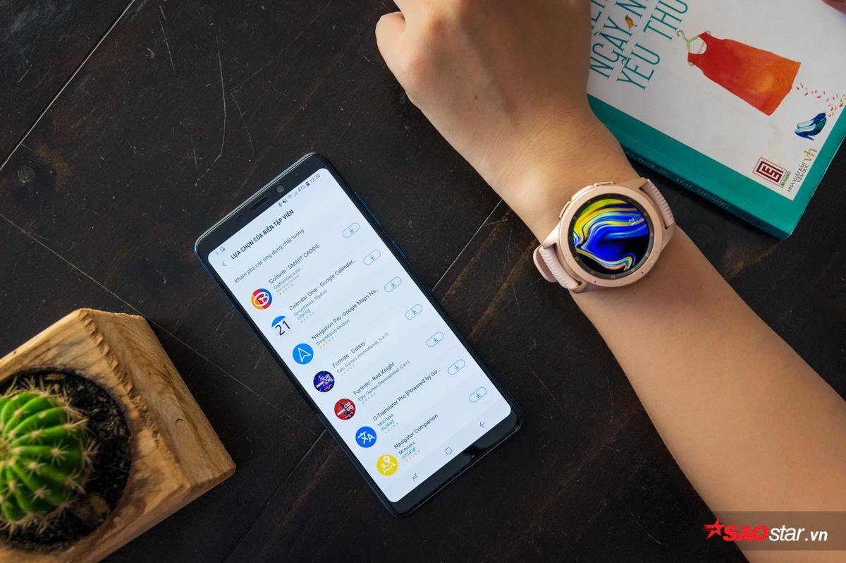 Đánh giá Galaxy Watch: Không chỉ đẹp mà còn mang đến nhiều tiện ích bất ngờ! Ảnh 5