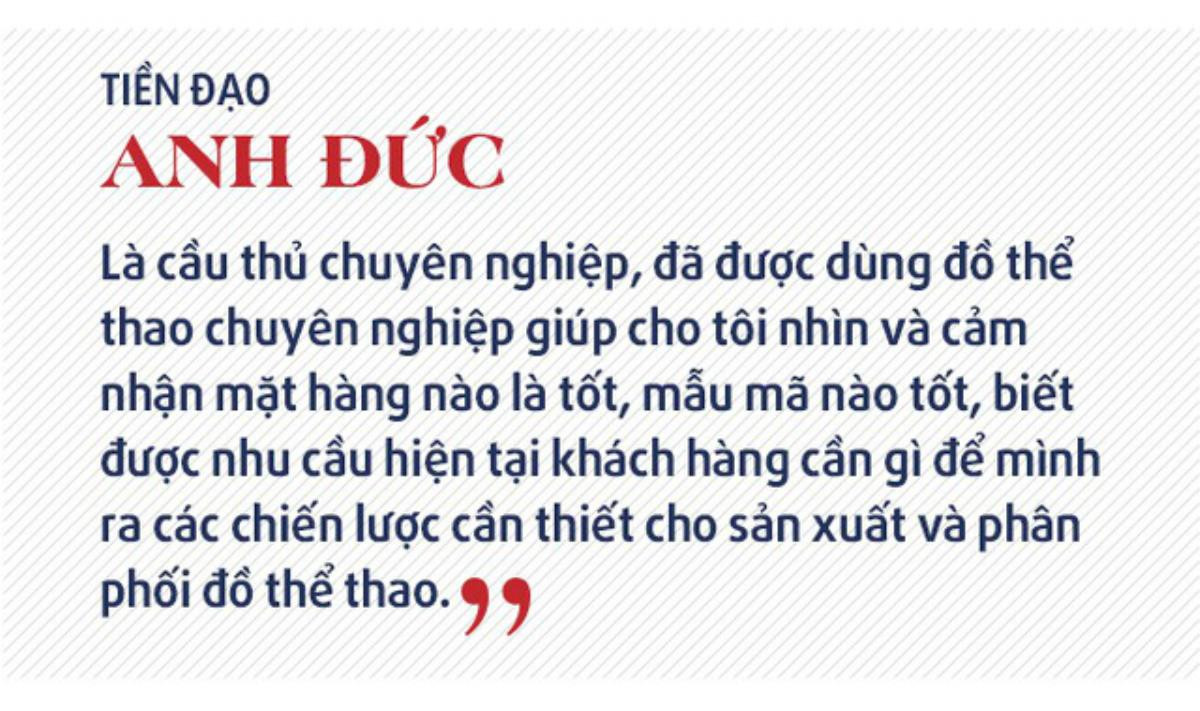 Chuyện kinh doanh lần đầu kể của 'tỷ phú', tiền đạo Anh Đức: Từ kinh doanh đồ thể thao đến giấc mơ thương hiệu nông sản Việt Ảnh 7