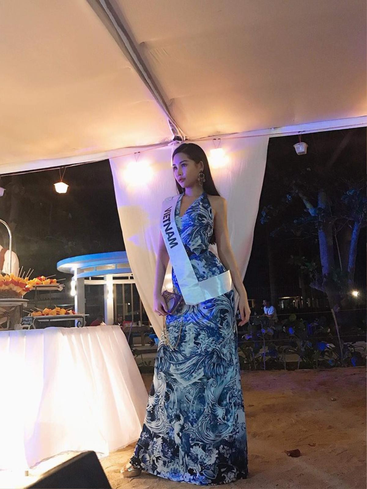 Lê Âu Ngân Anh đã bớt đơ cứng, tận dụng được điểm mạnh ở Miss Intercontinental Ảnh 3