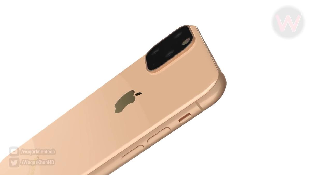 iPhone XI lộ diện rõ nét với cụm 3 camera sau, tai thỏ gọn đáng kể qua concept mới nhất Ảnh 3