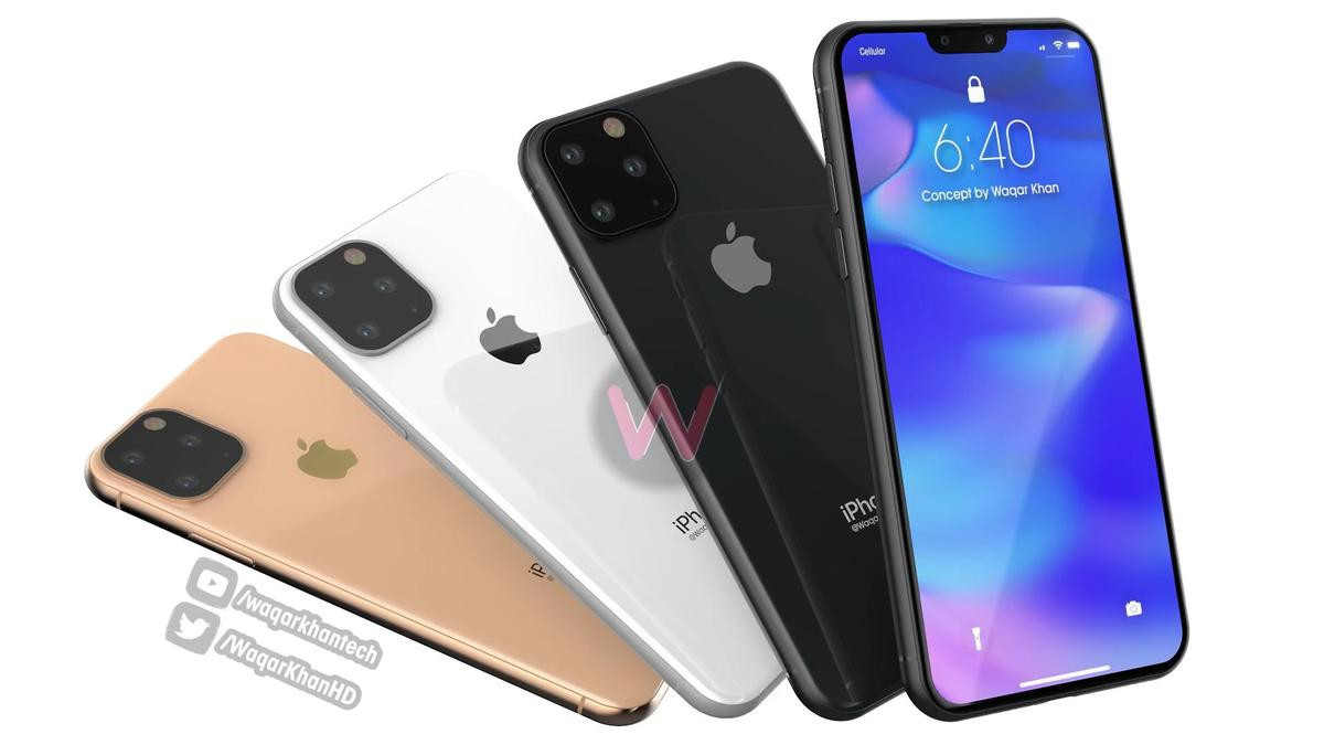 iPhone XI lộ diện rõ nét với cụm 3 camera sau, tai thỏ gọn đáng kể qua concept mới nhất Ảnh 6