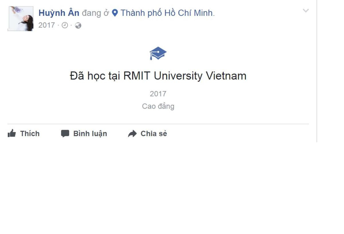 Em gái út Trấn Thành: Trình độ học vấn nổi bần bật, đang là sinh viên trường ĐH đắt đỏ nhất Việt Nam Ảnh 3