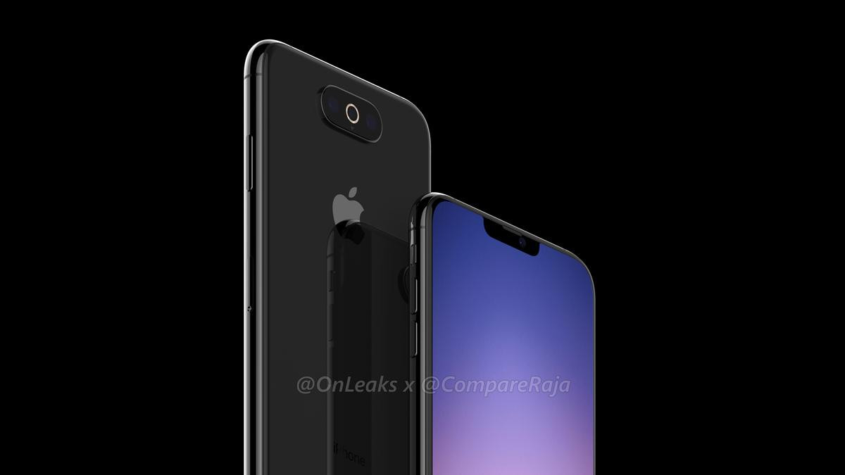 iPhone 2019 rò rỉ thiết kế siêu đẹp với cụm 3 camera sau nằm ngang Ảnh 1