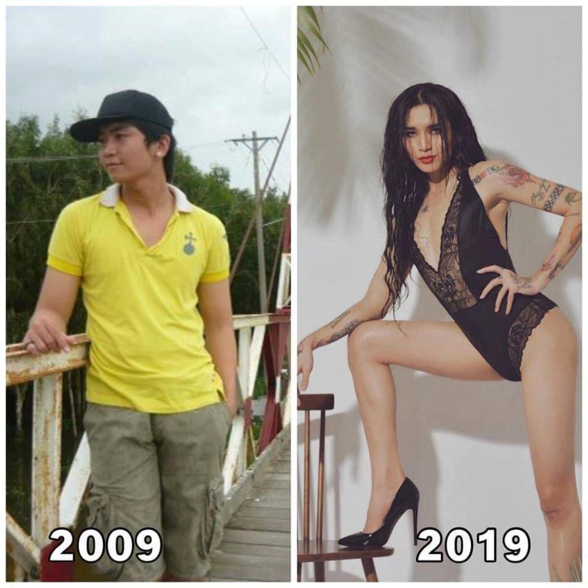 10yearschallenge - thử thách so sánh ảnh 2009 - 2019 đang gây sốt mạng xã hội Ảnh 1