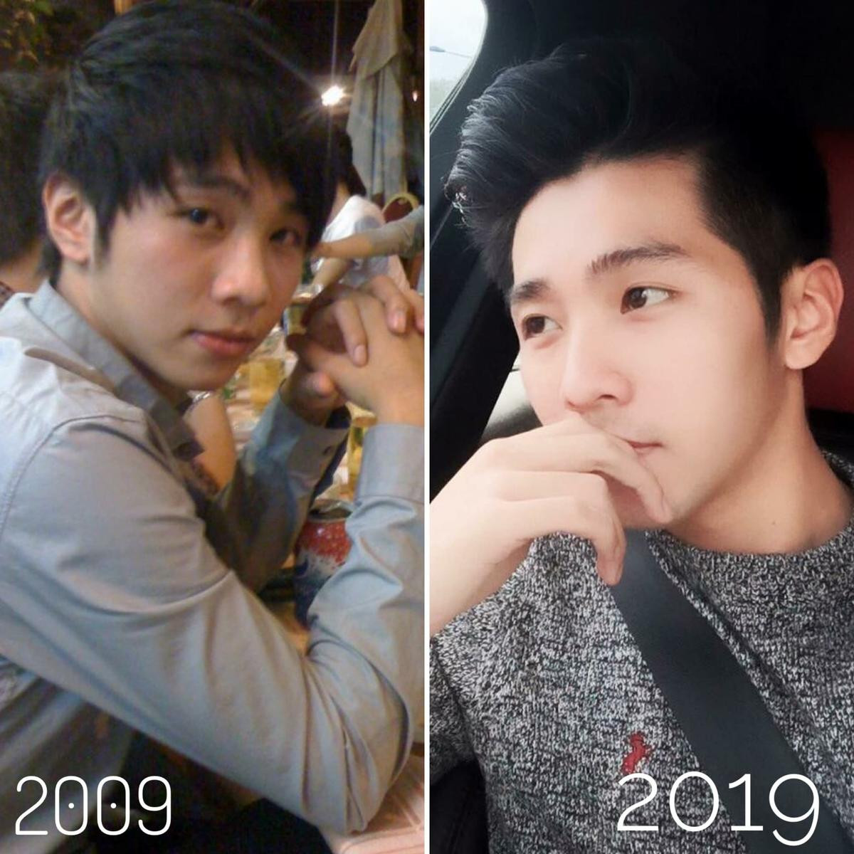 10yearschallenge - thử thách so sánh ảnh 2009 - 2019 đang gây sốt mạng xã hội Ảnh 10