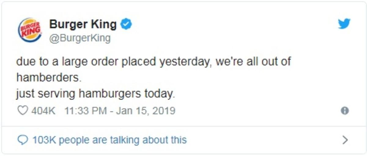 Burger King 'mỉa mai' Tổng thống Trump khi viết sai chính tả từ humberger Ảnh 2