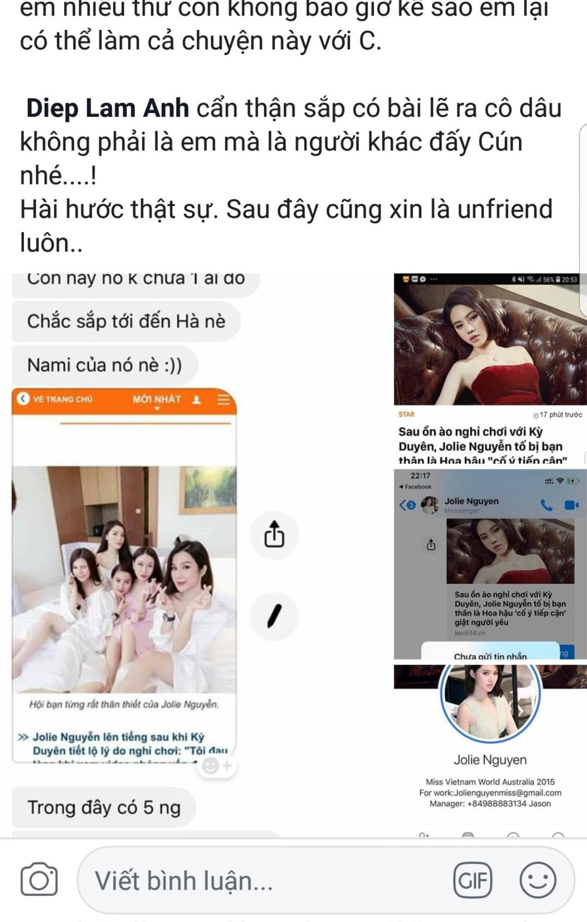 Hoa hậu doanh nhân lên tiếng 'tố' Jolie Nguyễn bịa đặt chuyện 'bị giật bồ' sành điệu cỡ nào Ảnh 7