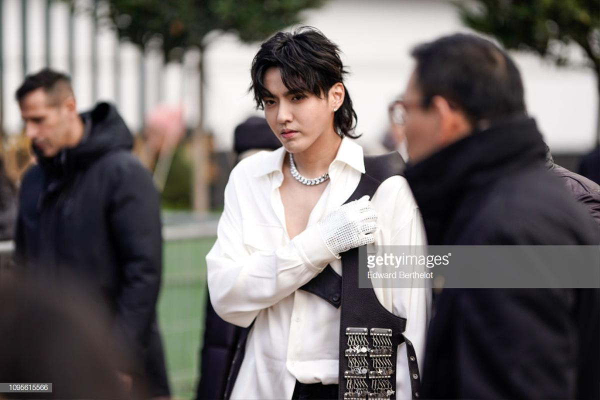 Ngô Diệc Phàm đọ vẻ ngoài 'soái ca' với chàng thơ Timothee Chalamet tại 'Tuần lễ thời trang nam Paris 2019' Ảnh 2