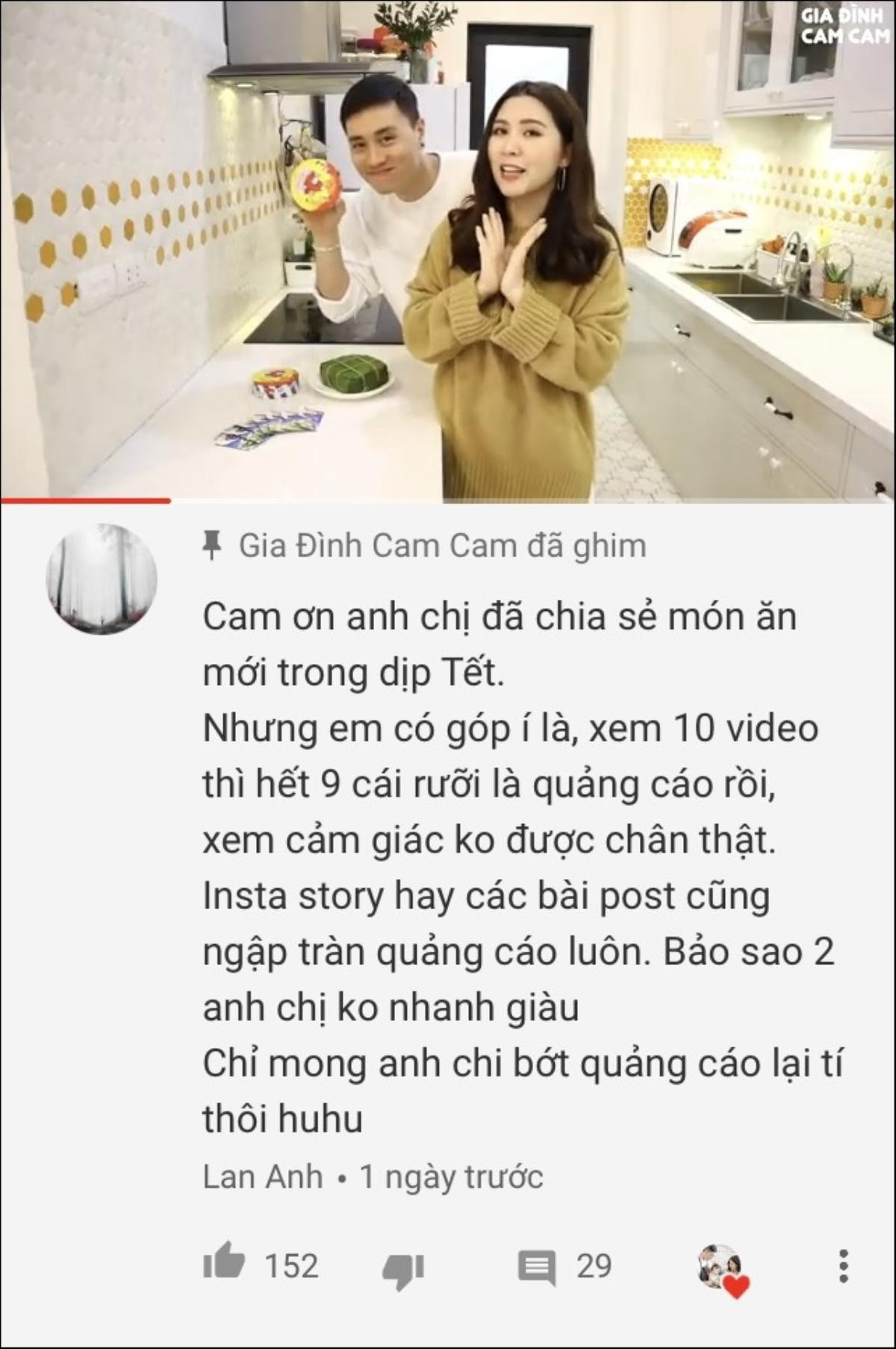 Bị chê 'suôt ngày quảng cáo, bảo sao nhanh giàu': Gia đình hot nhất MXH Kiên Hoàng - Heo Mi Nhon đáp trả 'ngầu' thế này đây Ảnh 1