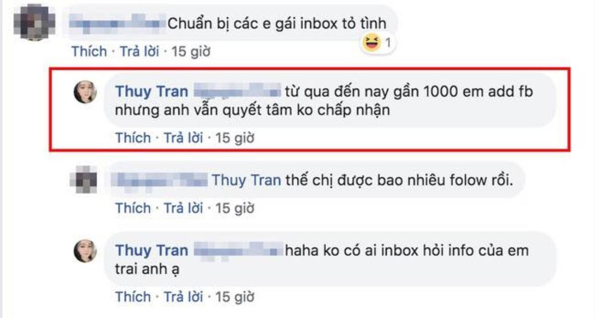 Em trai F.A của cô dâu 'vàng đeo trĩu cổ' được gần 1000 fan nữ kết bạn nhưng kiên quyết không chấp nhận Ảnh 3