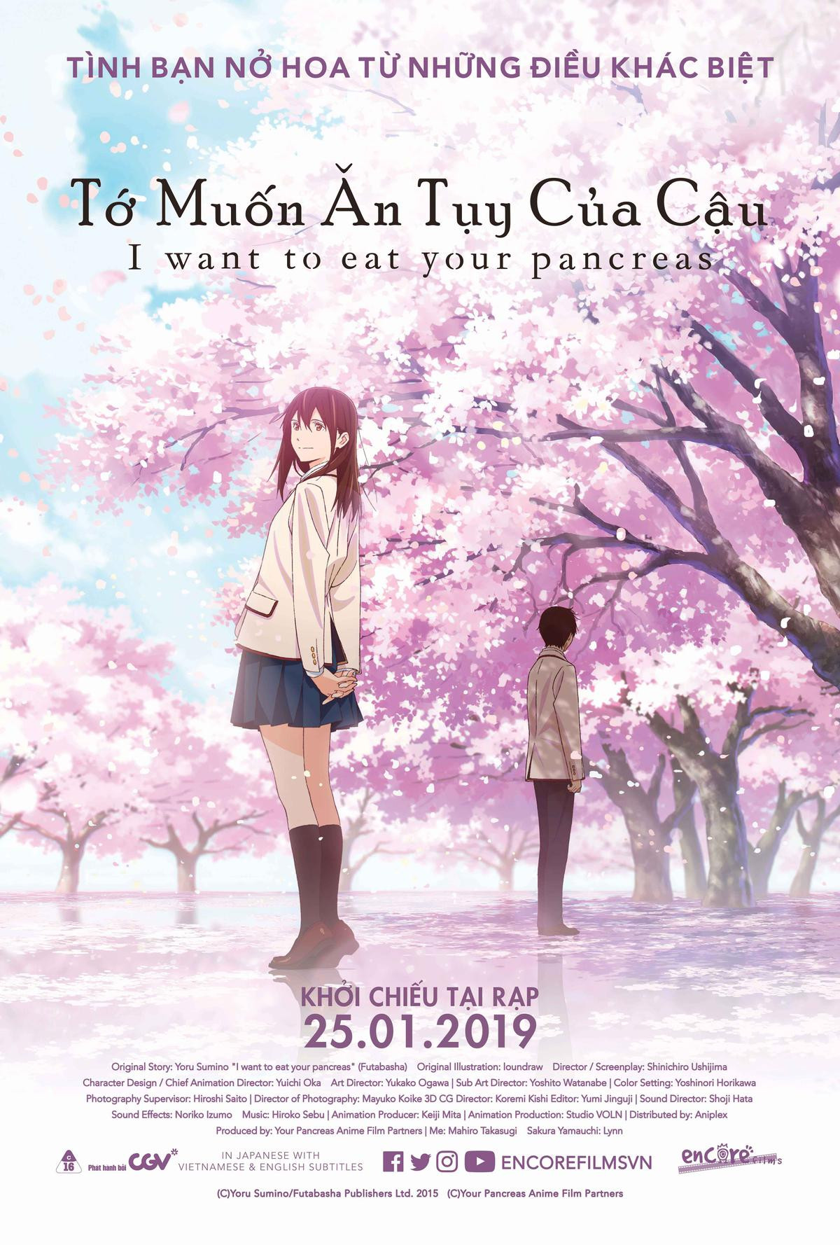 'I Want To Eat Your Pancreas': Tác phẩm anime xứ Phù Tang lại tiếp tục lấy nước mắt khán giả Ảnh 1