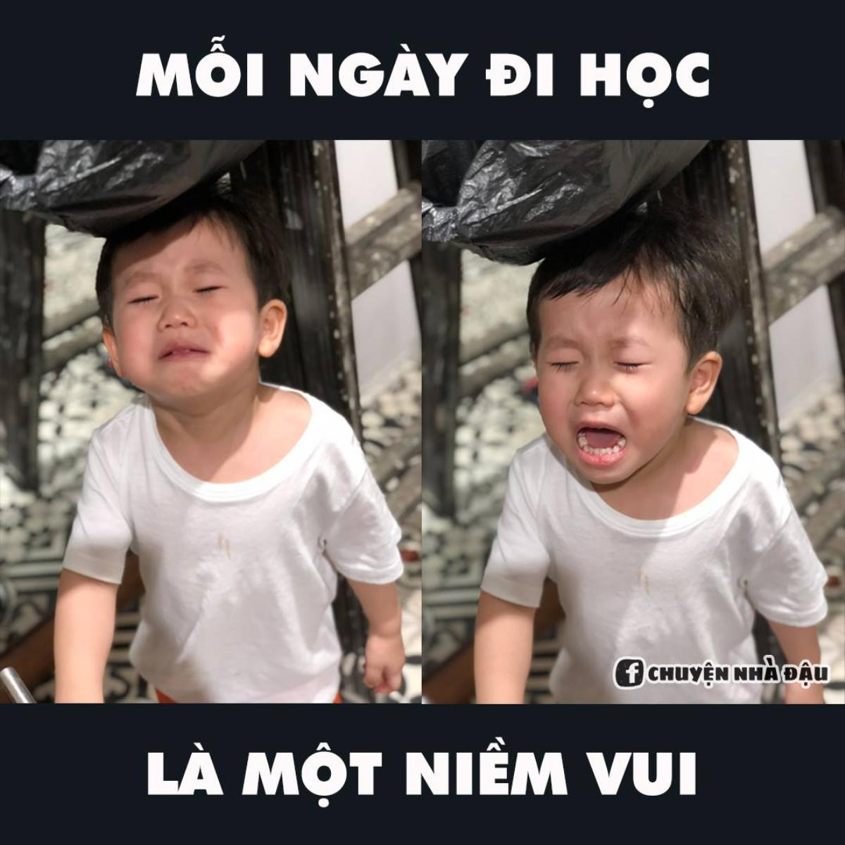 'Cute hột me' như bố con nhà Đậu: Con khóc sưng cả mắt mà Ba Duy còn lầy lội thế này đây Ảnh 5