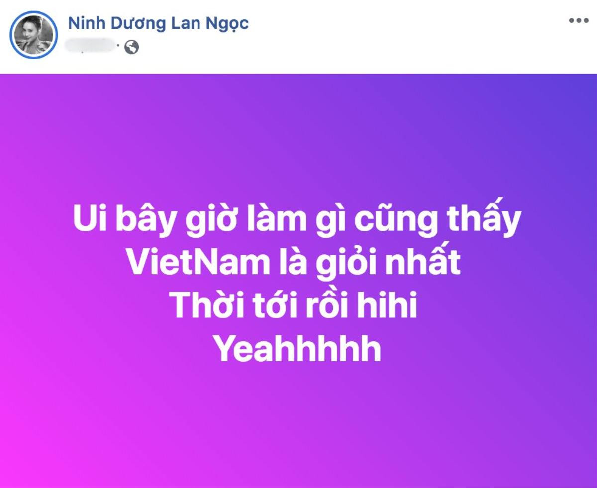 H'Hen Niê, Bảo Anh cùng dàn sao Việt quá đỗi tự hào, hào hứng đi bão với chiến thắng của Việt Nam Ảnh 8