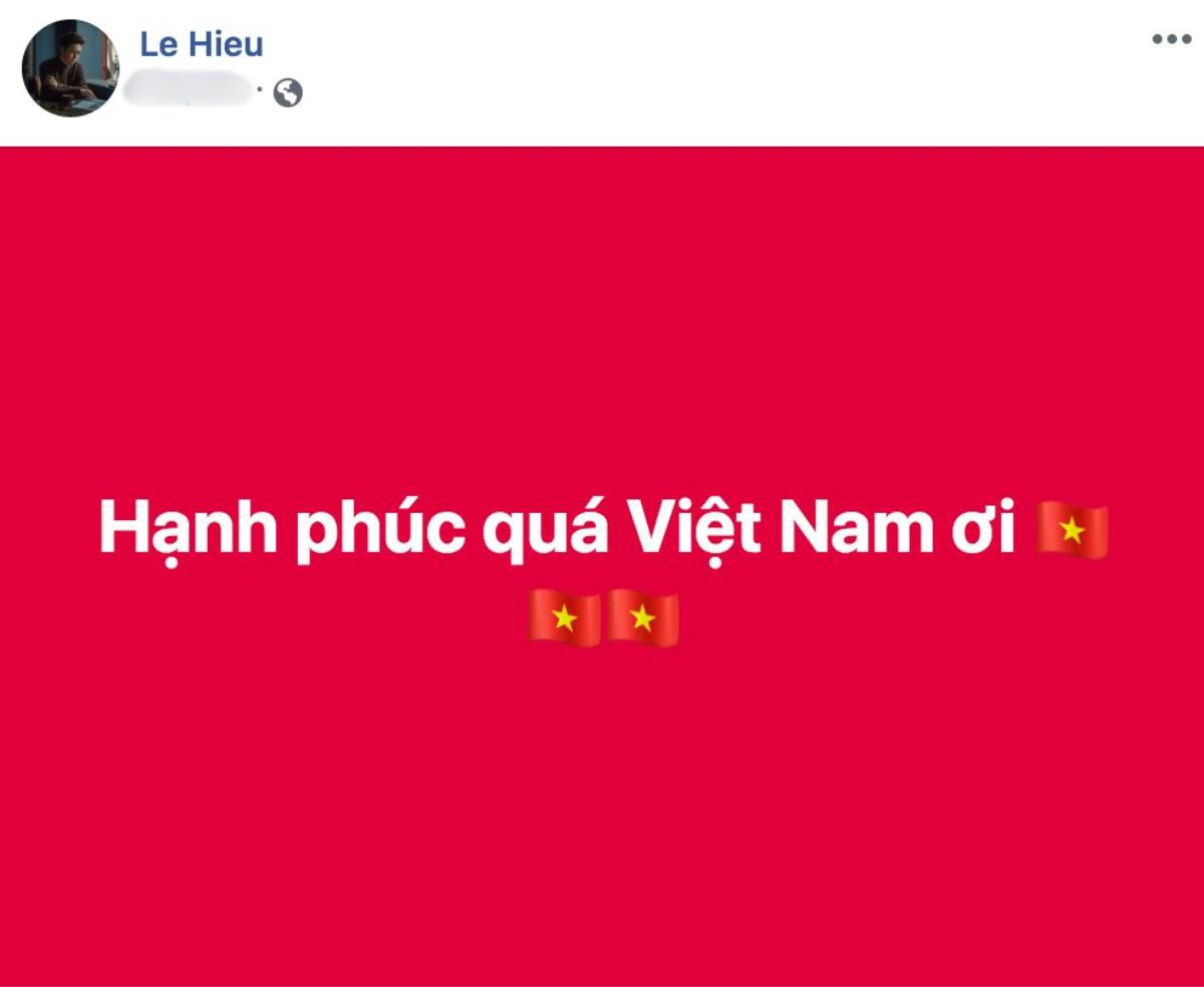 H'Hen Niê, Bảo Anh cùng dàn sao Việt quá đỗi tự hào, hào hứng đi bão với chiến thắng của Việt Nam Ảnh 7