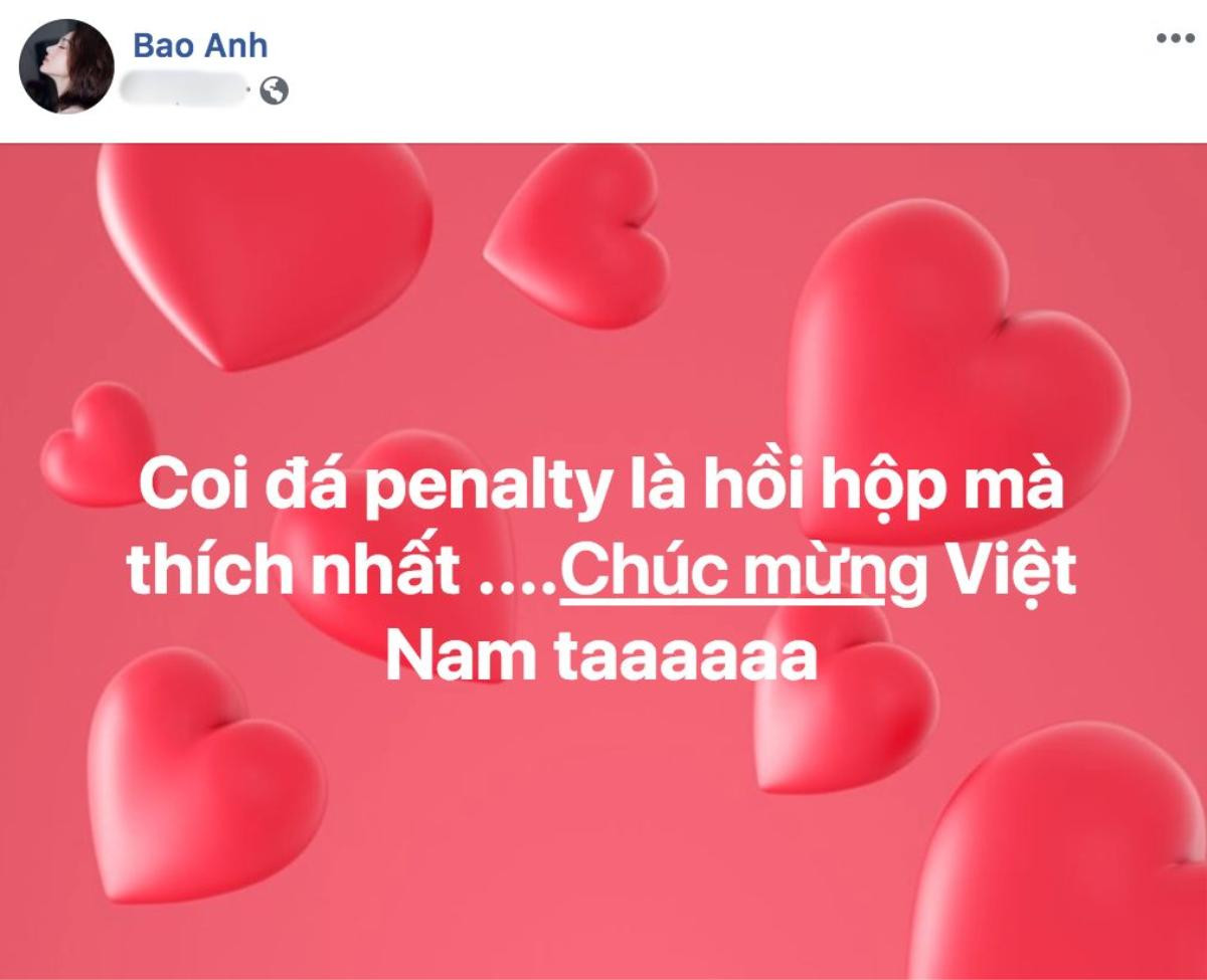 H'Hen Niê, Bảo Anh cùng dàn sao Việt quá đỗi tự hào, hào hứng đi bão với chiến thắng của Việt Nam Ảnh 4