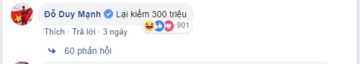 Hà Đức Chinh đăng bài quảng cáo, Duy Mạnh bất ngờ 'bóc phốt' số tiền siêu 'khủng' mà anh có thể nhận được Ảnh 2