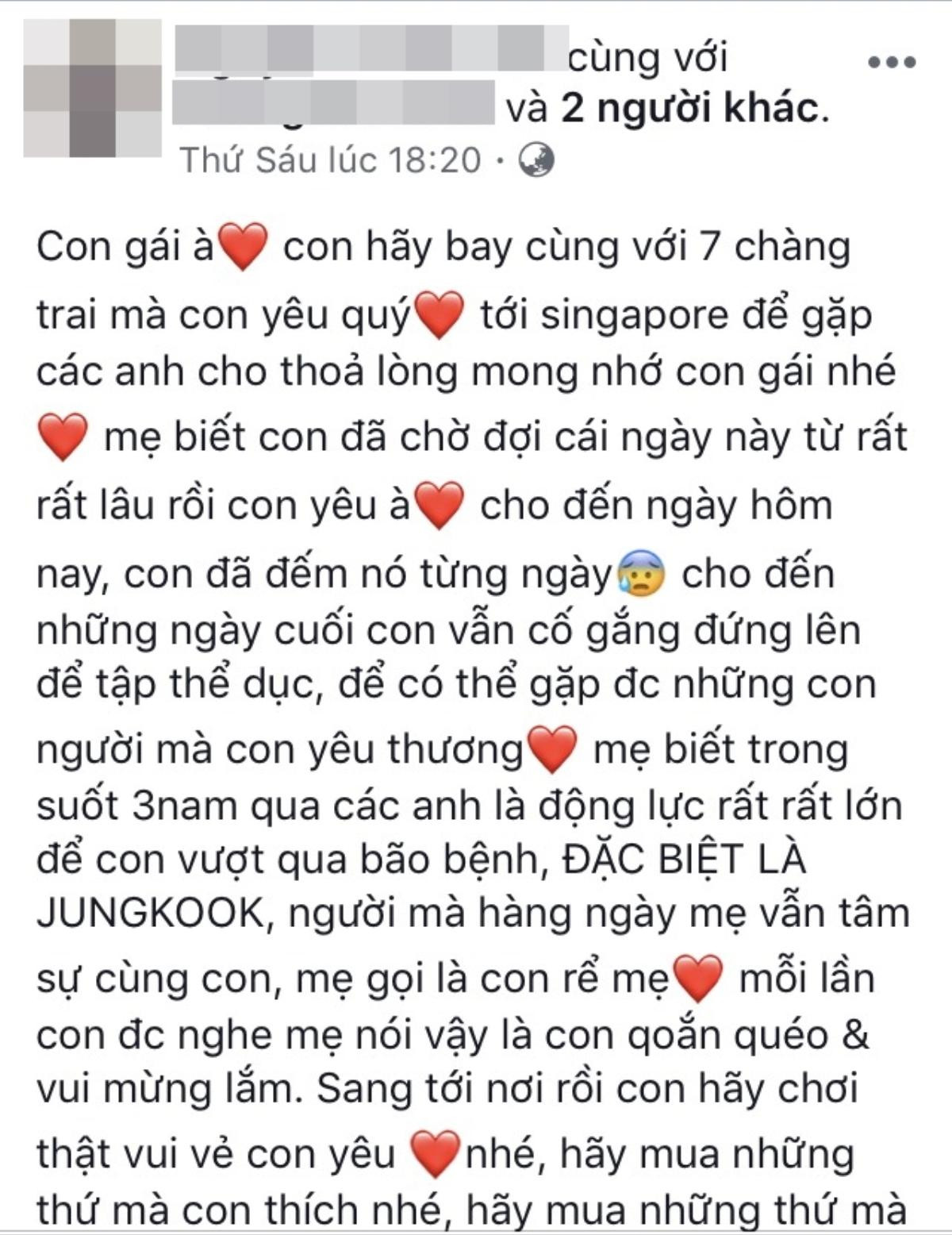 Ước nguyện gặp BTS sắp thành hiện thực, nữ sinh 15 tuổi bất ngờ qua đời do bệnh ung thư xương khiến nhiều người nhói lòng Ảnh 1