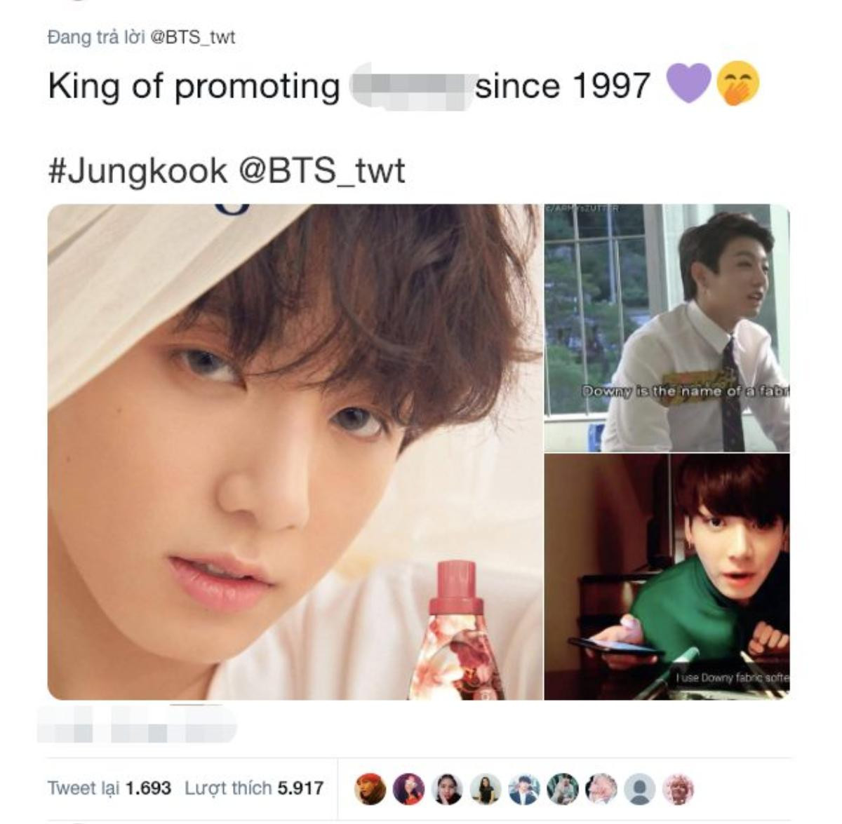 Jungkook BTS gặp 'hậu quả' bất ngờ sau khi nhận quảng cáo nước xả vải Ảnh 4