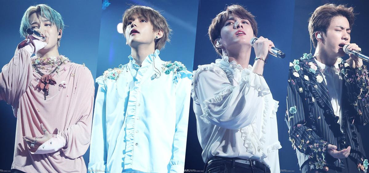 BTS khiến fan 'nín thở' vì quá lộng lẫy trong suốt tour diễn thế giới Ảnh 17