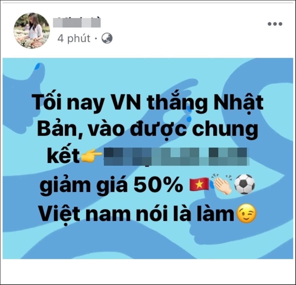 Dân mạng mong ngóng, ủng hộ hết mình và dành lời chúc chiến thắng đến tuyển Việt Nam trong trận tứ kết tối nay Ảnh 3