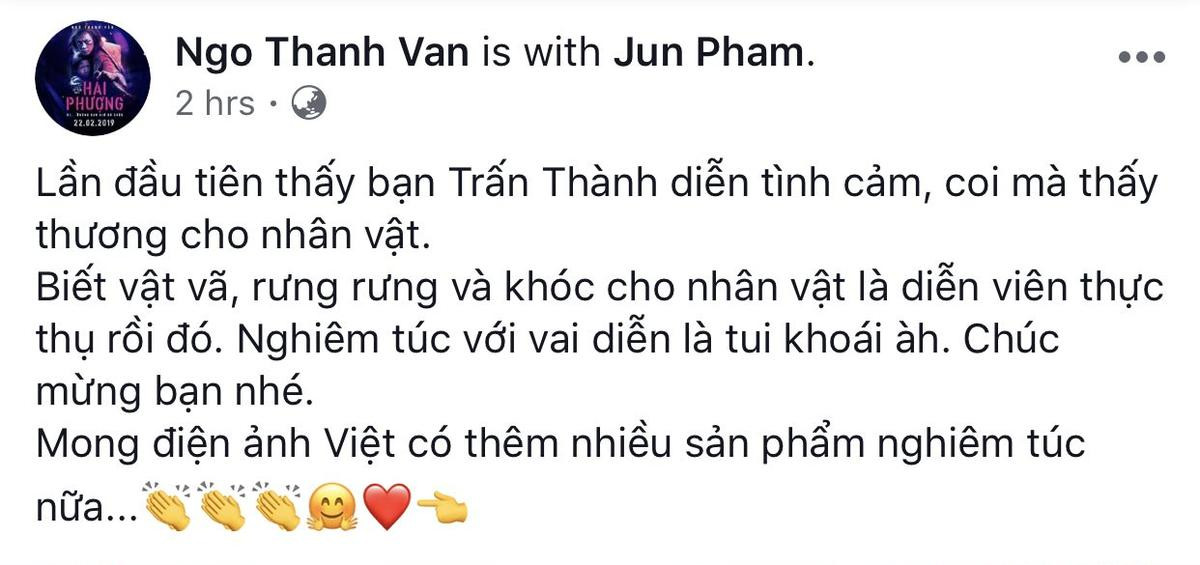 'Cua lại vợ bầu' nhận 'cơn mưa' lời khen từ các nghệ sĩ Việt hậu họp báo ra mắt Ảnh 3