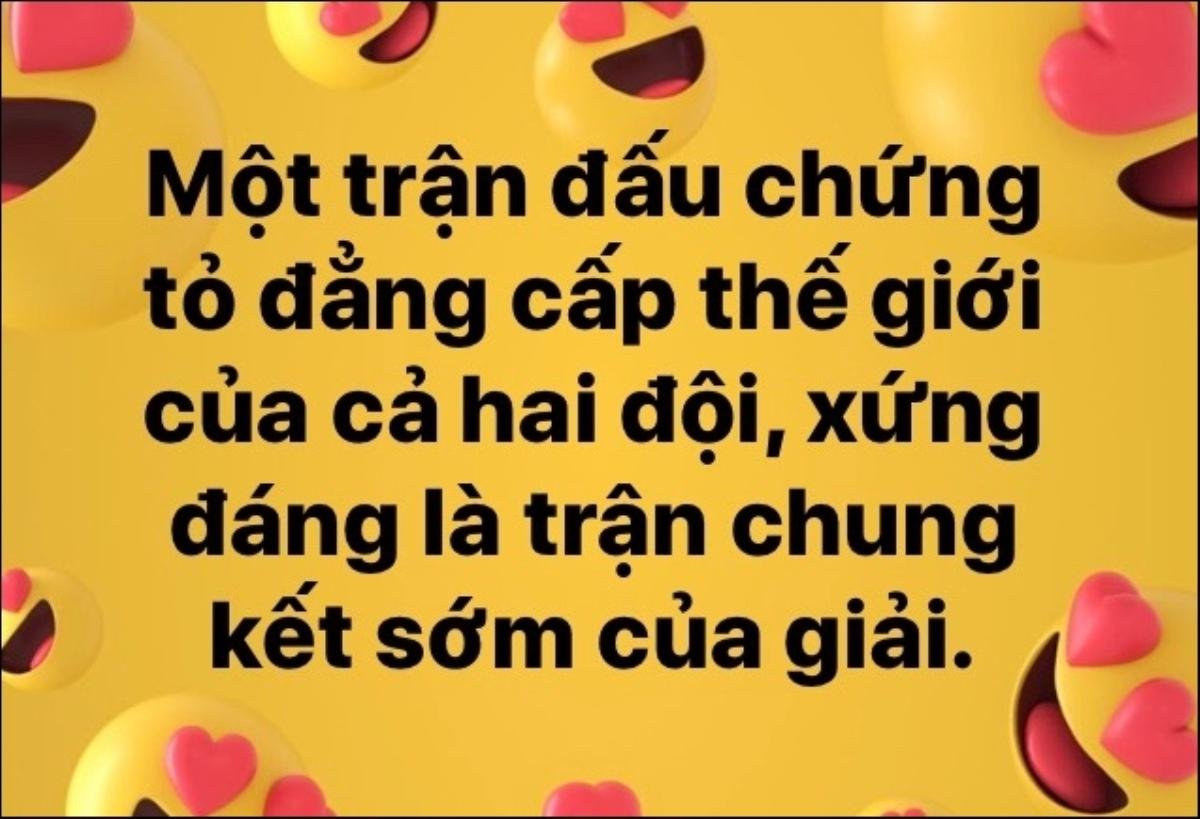 Dân mạng đồng loạt gửi đến tuyển Việt Nam: ‘Chúng ta thua ở tỉ số nhưng thắng bởi ý chí, bản lĩnh và quyết tâm’ Ảnh 10