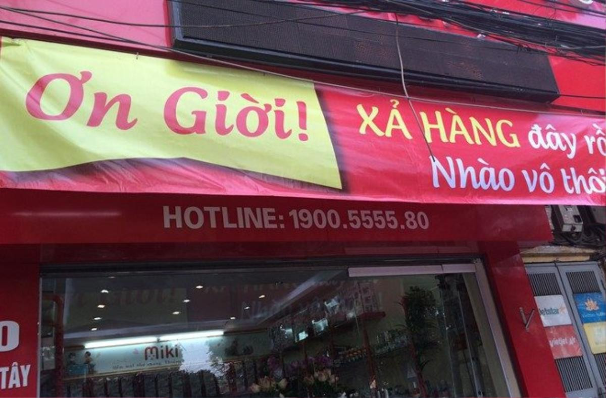 Cười té ghế với những biển quảng cáo xả hàng bá đạo chỉ có ở Việt Nam Ảnh 7